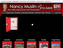 Tablet Screenshot of nancymuslin.com